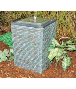 Granimex Polyresin-Gartenbrunnen Kodai -Garten Und Außenbereich 6773691 WE MO 001 GranimexBrunnenKodia4eckSaeule