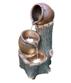 Granimex Polyresin-Gartenbrunnen Bidon