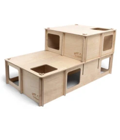 Bunny® NATURE By Puppijames Nagerspielzeug Labyrinth -Garten Und Außenbereich 6777635 WE D 001 bunnyNagerLabyrinthM