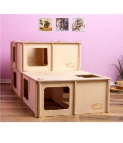 Bunny® NATURE By Puppijames Nagerspielzeug Labyrinth -Garten Und Außenbereich 6777635 WE M 001 bunnyNagerLabyrinthM