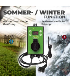 Bio Green Überwinterungszelt-Set Arctic, Inkl. Heizung & Frostwächter, Ca. B186/H175/T84 Cm -Garten Und Außenbereich 6814636 WE DE 001 BioGreenThermostat