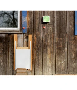 KERBL Hühnerstallzubehör Automatische Hühnertür Komplett-Set -Garten Und Außenbereich 6829923 WE D 005 KerblSetAutomatischeHuehnertuermitTuer220x330mm