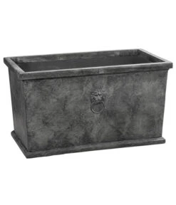 Bestseller 5 Dehner Leichtbeton-Kasten Windsor, Rechteckig, Grau