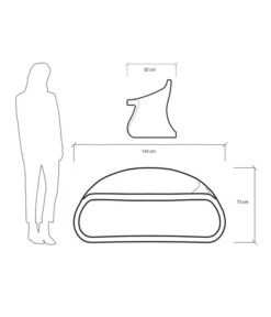 Farmet Kunststoff-Gartensofa For Two -Garten Und Außenbereich 6884258 WE DE 001 Sofafortwoelfenbein