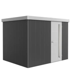 Biohort Gerätehaus Neo 2C, Dunkelgrau/silber