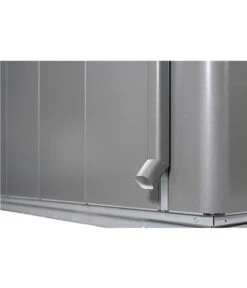 Biohort Gerätehaus Neo 4A, Silber/dunkelgrau -Garten Und Außenbereich 6885255 WE DE 002 BiohortGeraetehausNeo