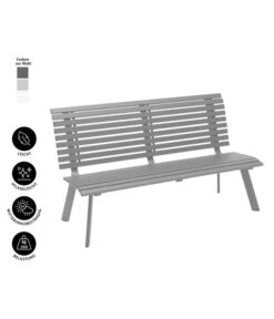 Dehner Bank London, 3-Sitzer -Garten Und Außenbereich 6893762 WE IG 001 BankLondon