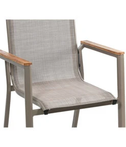 Dehner Stapelstuhl Cleveland, Hellbraun -Garten Und Außenbereich 6894083 WE DE 001 StapelstuhlClevelandH B