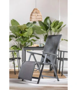 Dehner Relaxsessel Cleveland, Dunkelgrau -Garten Und Außenbereich 6894158 WE MO 001 RelaxsesselClevelandGrau