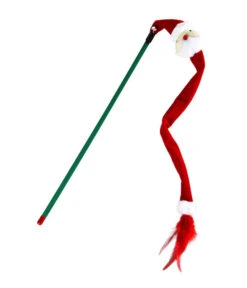 Dehner Lieblinge Weihnachts-Katzenspielzeug-Set Spielangel -Garten Und Außenbereich 6899660 WE FS 001 DLKSpzSpielangelSantaClause