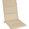 KETTtex Hochlehnerpolster Lindos Beige, Ca. B120/H4/T50 Cm