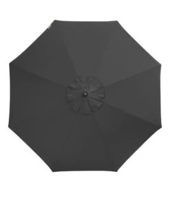 Doppler Sonnenschirm Aluwood Ultra, Rund, Ca. Ø350 Cm -Garten Und Außenbereich 6910483 WE DE 001 AluWood350Anthrazit