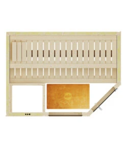 Weka Ecksauna Varberg Mit Glastür Und Fenster -Garten Und Außenbereich 6914261 WE DE 002 WekaEcksaunaVarbergmitGlastuerundFenster