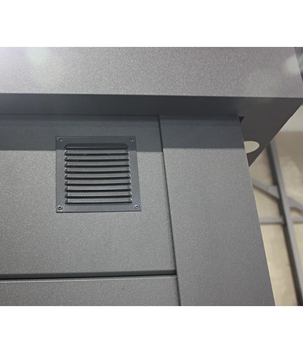 Wolff Finnhaus Metallgerätehaus Eleganto 2724, Inkl. Seitendach Links, Ca. B455/H227/T259 Cm 5 Wolff Finnhaus Metallgerätehaus Eleganto 2724, Inkl. Seitendach Links, Ca. B455/H227/T259 Cm – Bild 5