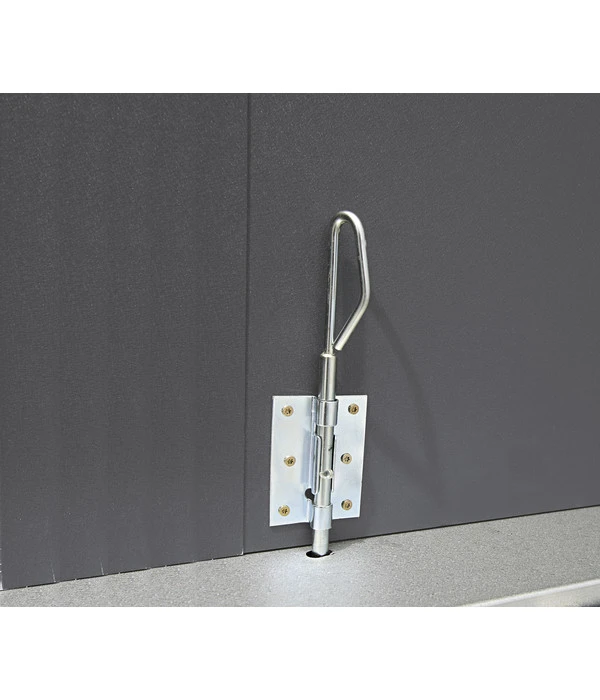 Wolff Finnhaus Metallgerätehaus Eleganto 2724, Inkl. Seitendach Links, Ca. B455/H227/T259 Cm 6 Wolff Finnhaus Metallgerätehaus Eleganto 2724, Inkl. Seitendach Links, Ca. B455/H227/T259 Cm – Bild 6