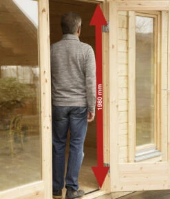 Wolff Finnhaus Gartenhaus Trondheim 70-D XL, Inkl. Lounge Links -Garten Und Außenbereich 6931612 WE DE 003 FinnhausGartenhausTrondheim70 DXLLoungelinks