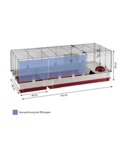 Ferplast Nagerheim Krolik 140, Ca. B142/H50/T60 Cm 18 Ferplast Nagerheim Krolik 140, Ca. B142/H50/T60 Cm -Garten Und Außenbereich 6953186 WE BG 001 FerplastNagerKKrolik140