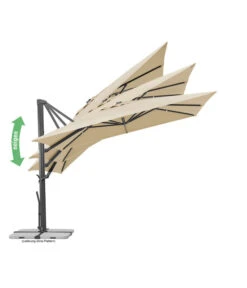 Schneider Ampelschirm Rhodos Smart, Quadratisch, Ca. B300/T300 Cm 25 Schneider Ampelschirm Rhodos Smart, Quadratisch, Ca. B300/T300 Cm -Garten Und Außenbereich 6953384 6953434 WE IG 003 SchneiderAmpelschirmRhodosSmart