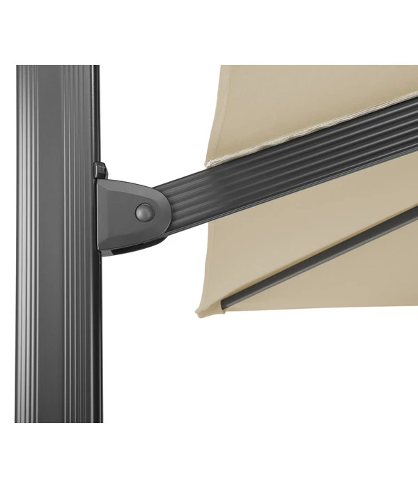 Schneider Ampelschirm Rhodos Smart, Quadratisch, Ca. B300/T300 Cm 14 Schneider Ampelschirm Rhodos Smart, Quadratisch, Ca. B300/T300 Cm – Bild 14