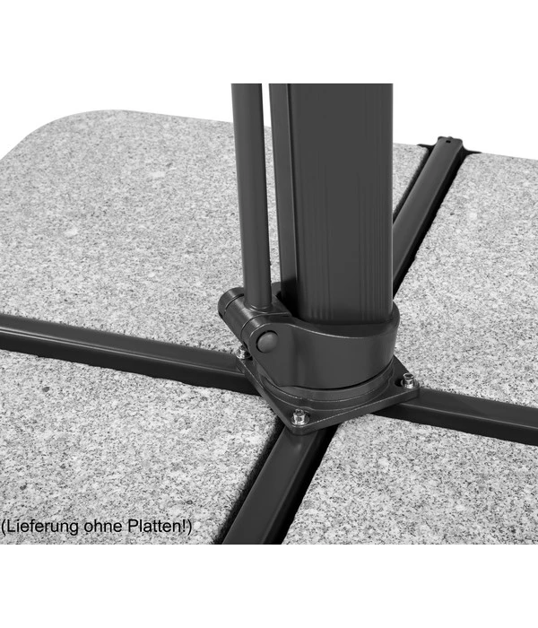 Schneider Ampelschirm Rhodos Smart, Quadratisch, Ca. B300/T300 Cm 16 Schneider Ampelschirm Rhodos Smart, Quadratisch, Ca. B300/T300 Cm – Bild 16