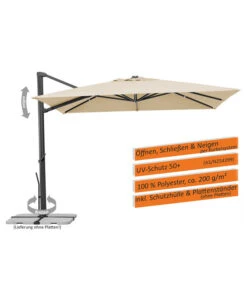 Schneider Ampelschirm Rhodos Smart, Quadratisch, Ca. B300/T300 Cm 24 Schneider Ampelschirm Rhodos Smart, Quadratisch, Ca. B300/T300 Cm -Garten Und Außenbereich 6953384 WE IG 002 SchneiderAmpelschirmRhodosSmart