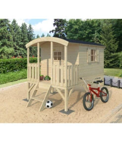 Palmako Spielhaus Huck, Ca. B198/H225/T273 Cm -Garten Und Außenbereich 6974620 WE MO 001 PalmakoSpielhausHuck