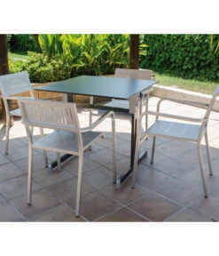 ALCO Gartentisch Gastro 16 ALCO Gartentisch Gastro -Garten Und Außenbereich 6986483 WE MO 001 Gastrotisch80x80Anthrazit