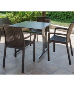 ALCO Gartentisch Gastro 18 ALCO Gartentisch Gastro -Garten Und Außenbereich 6986483 WE MO 003 Gastrotisch80x80Anthrazit