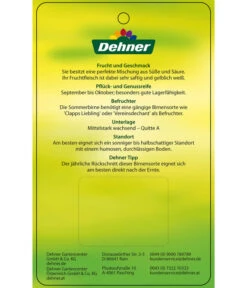 Sommerbirne 'Gute Luise' -Garten Und Außenbereich 7658578 SommerbirneGuteLuise Etikett 2