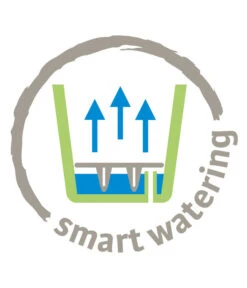 Scheurich Kunststoff-Topf Groove+, Rund, Ca. Ø28,5/H26 Cm -Garten Und Außenbereich WE DE 005 ScheurichIconSmartWatering