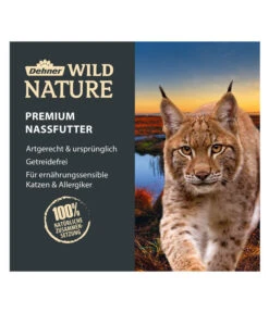 Dehner Wild Nature Nassfutter Für Katzen Heidetal Adult, Kaninchen & Huhn, 16 X 100 G -Garten Und Außenbereich WE DE Markengrafik DehnerWildNatureKatzeNassfutter